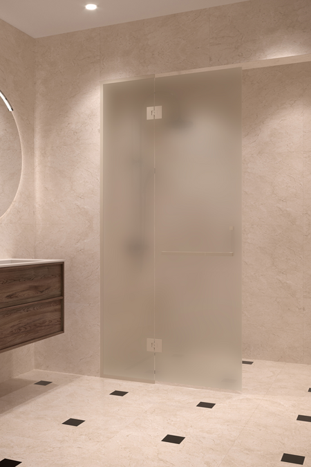 Framed shower screen with a fixed part Vetro 520