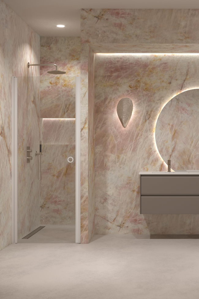 Suihkuovi magneettilukituksella Forma 382