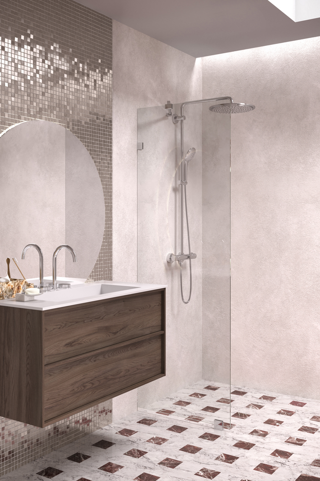 Fixed shower screen Vetro 511