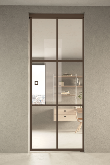 Pocket door with soft closing mechanism Inne P1P Paris