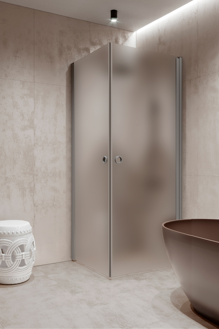 Shower enclosure with hinged doors Forma 372